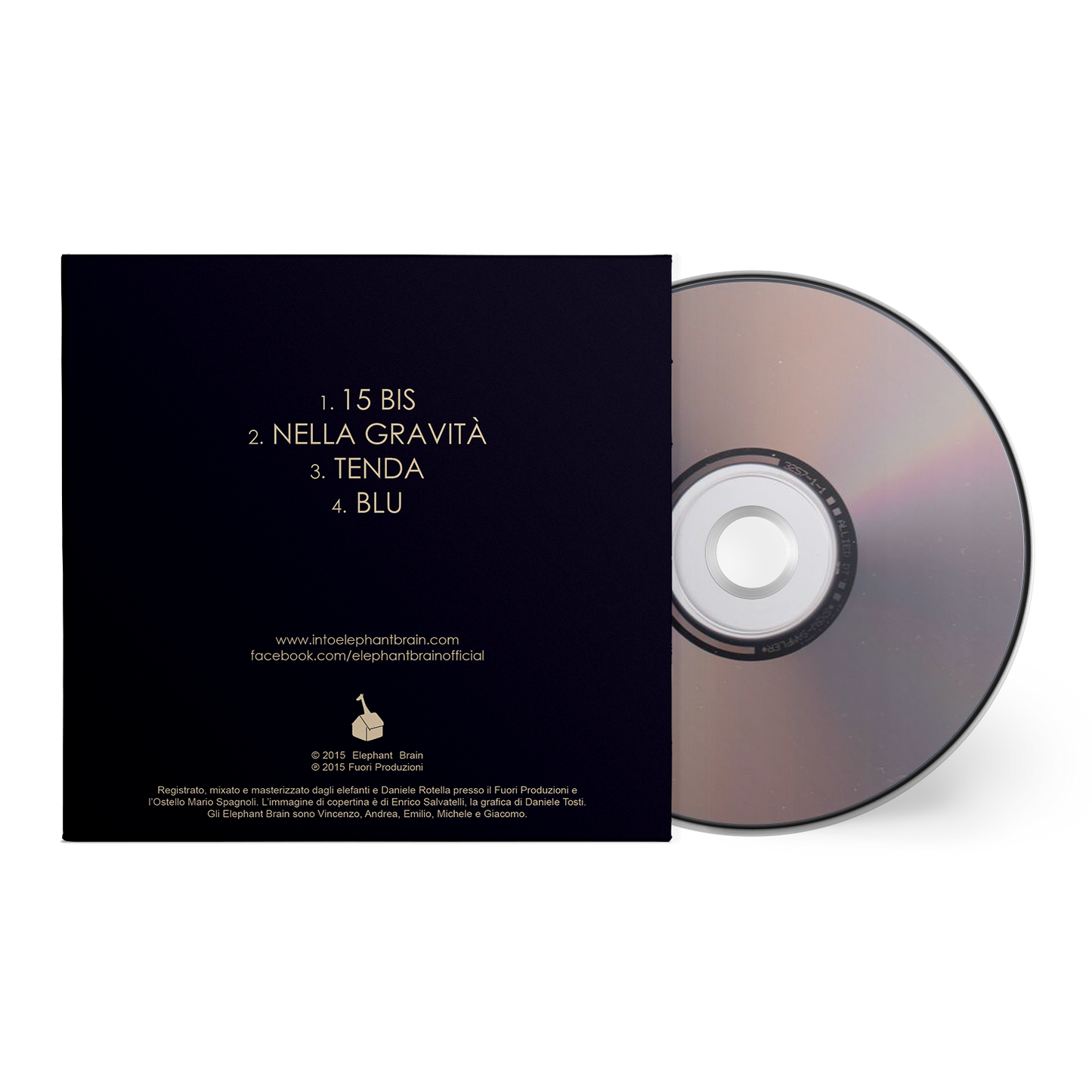 Elephant Brain EP - CD