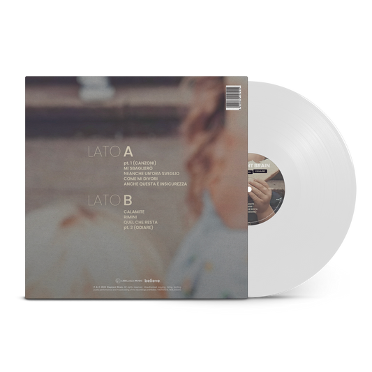 Canzoni da Odiare - LP Bianco - Limited Edition