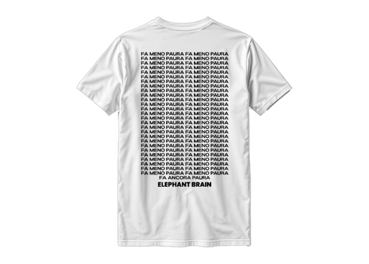 T-Shirt ALMENO PER ORA - Bianca